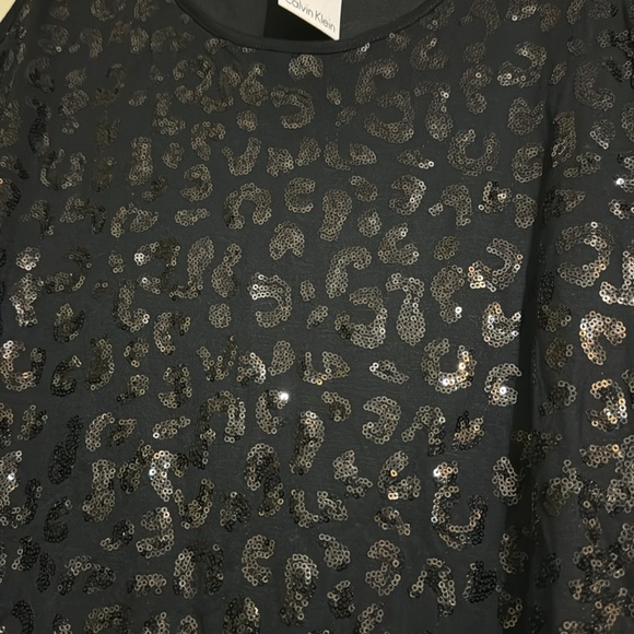 Calvin Klein sleeveless sequined top - Picture 5 of 6